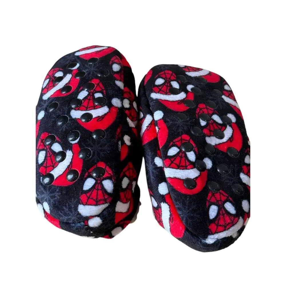 Marvel Spider-Man Santa Claus Slipper Socks - Christmas Edition - Size 6 (NWOT)